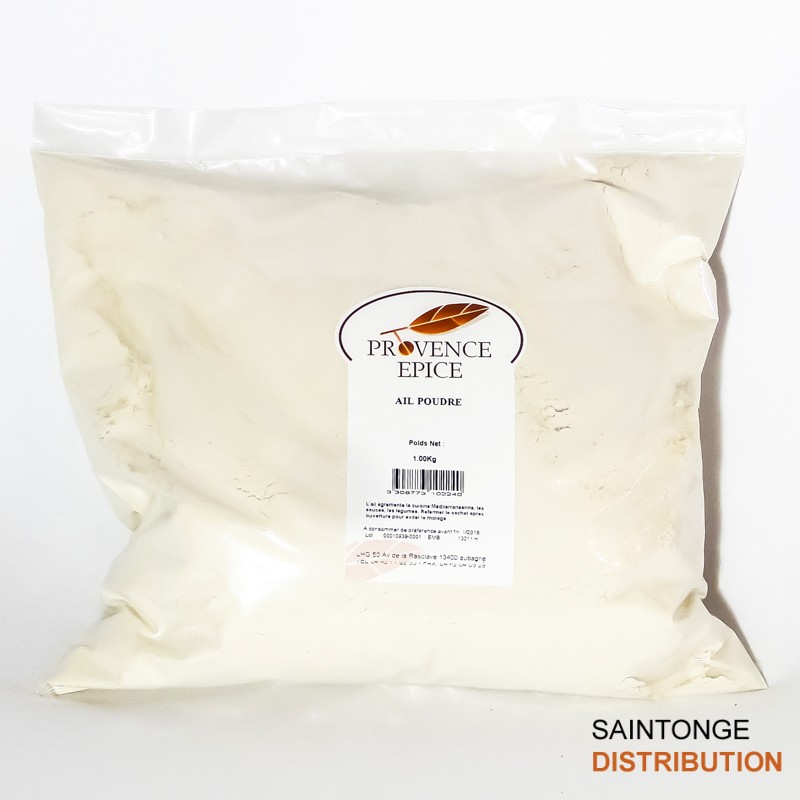 Saintonge Assaisonnements Ail en Poudre 1kg épice sachet poudre fine