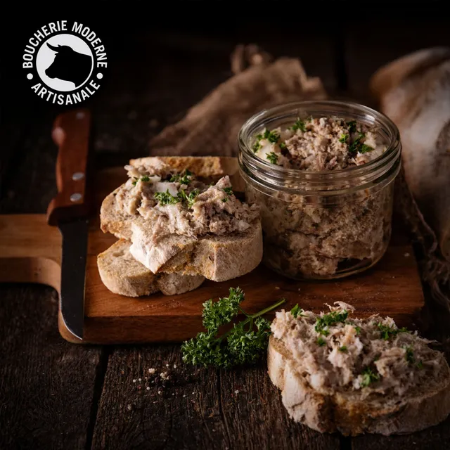 Boucherie Moderne Charcut’ Rillettes Poulet du Chef 200g