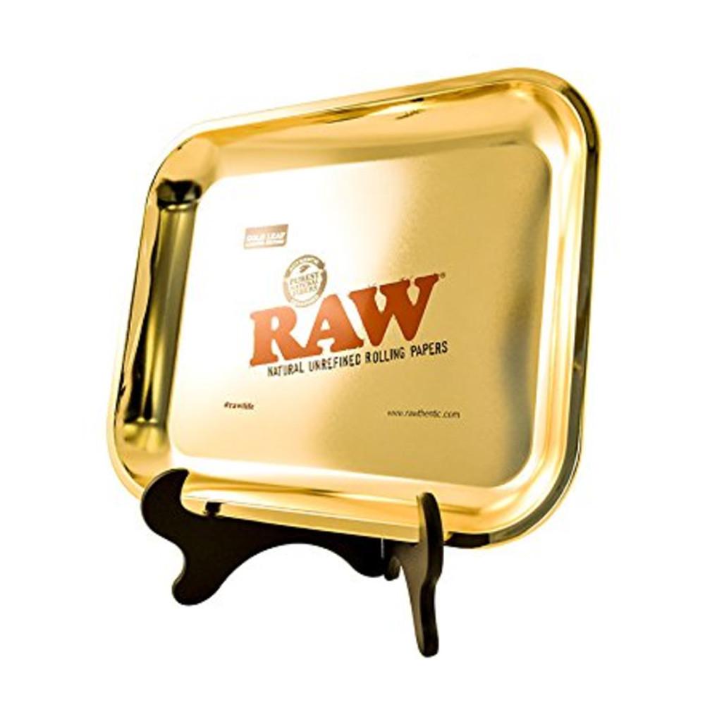 RAW Plateau Roulage Gold 18CT Large 35x28 cm Édition Limitée