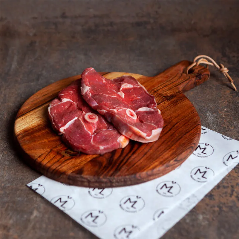 Maison Lascours Agneau Tranches de Gigot avec Os 2x200g
