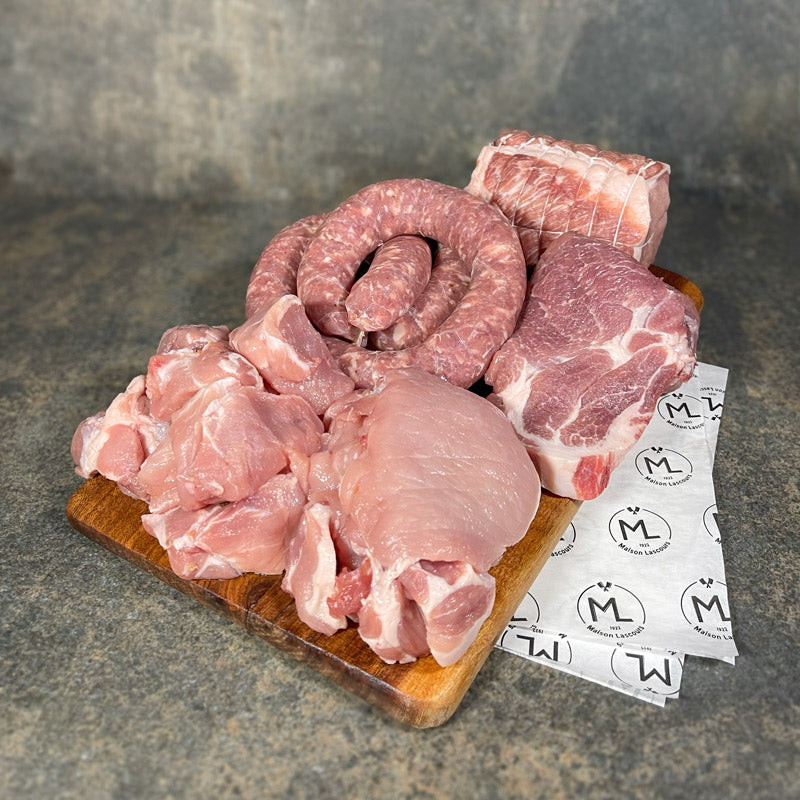 Maison Lascours Les Indispensables colis de porc 4,8 kg