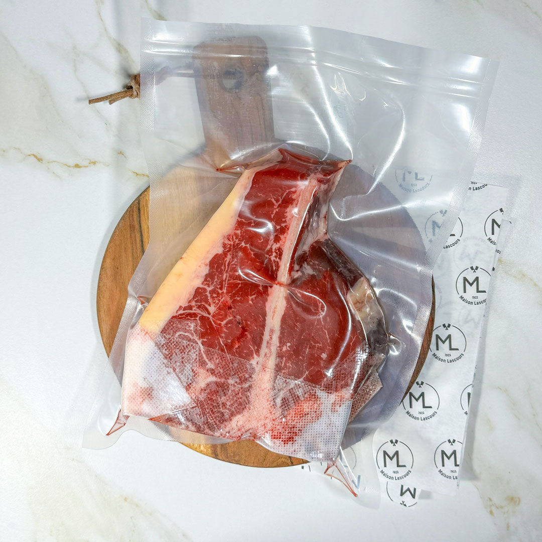 Maison Lascours T-bone de Bœuf Angus viande 1kg à l’os
