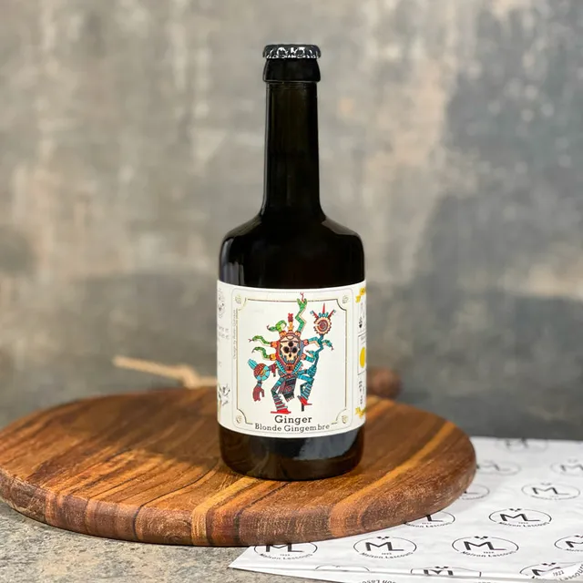 Maison Lascours La Muretaine Bière Blonde Gingembre Bio 33cl