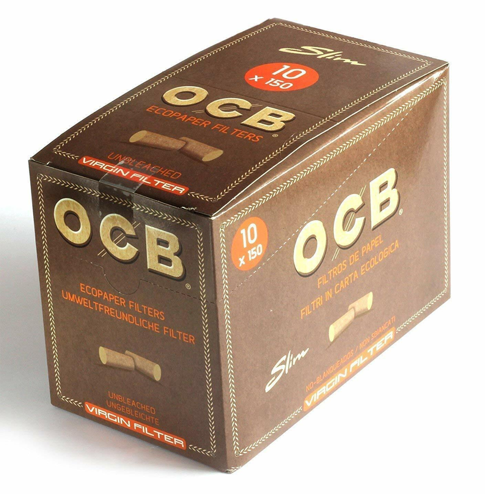 OCB Virgin filtres papier eco sachet 150 biodegradables