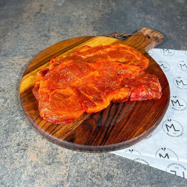 Maison Lascours Porc Côte Échine Tex Mex 2x220g