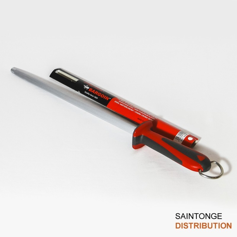 Saintonge Matériel Fusil rond 30 cm chrome affûtage