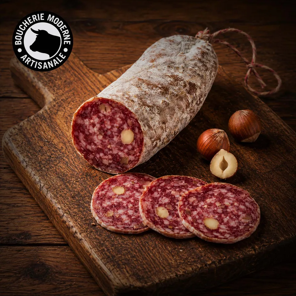 Boucherie Moderne Charcut Saucisson Noisettes 220g porc