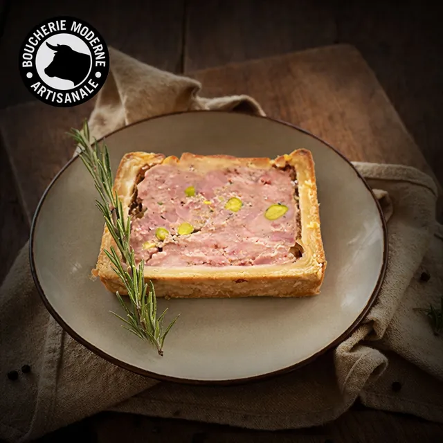 Boucherie Moderne Charcut’ Pâté croûte volaille de Bresse pâté 200g