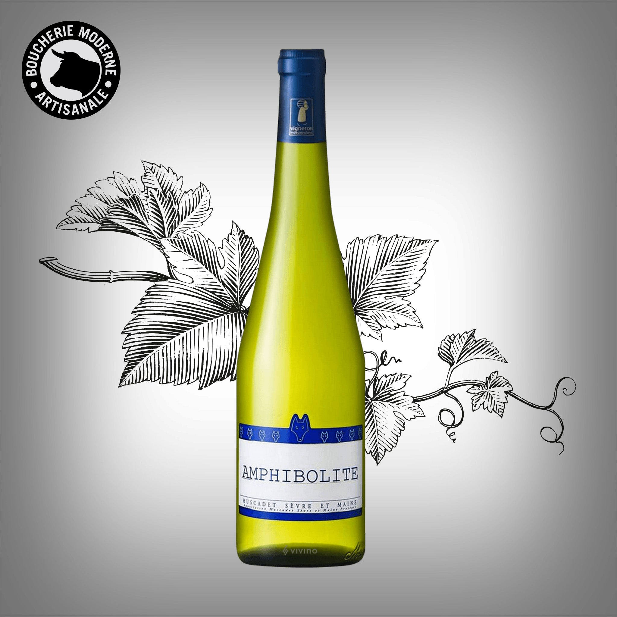 Boucherie Moderne VIN Amphibolite vin blanc 75cl muscadet