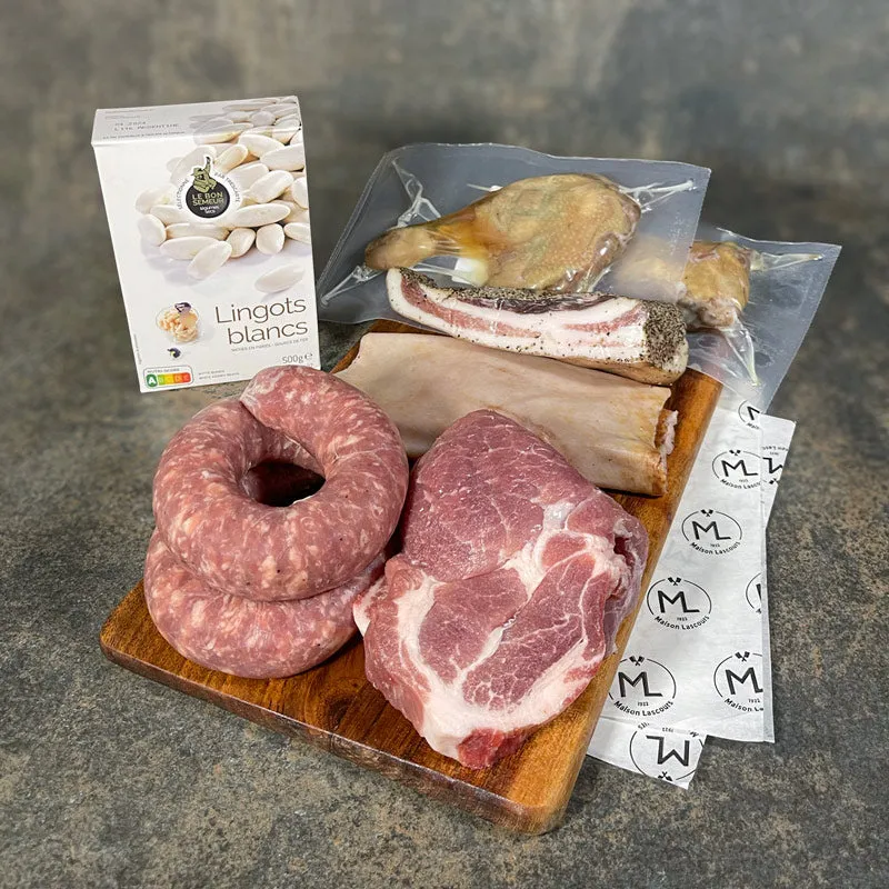 Maison Lascours Pack de l'Hiver Cassoulet Toulousain Prêt à Cuisiner