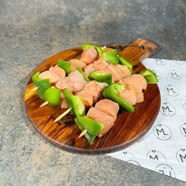 Maison Lascours Volailles Brochette de Volaille nature 4 x 160g