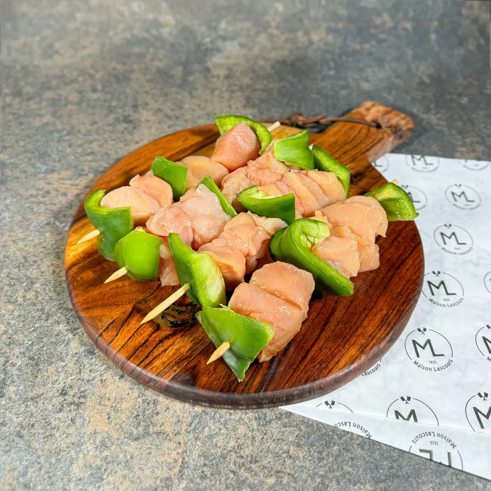 Maison Lascours Volailles Brochette de Volaille nature 4 x 160g