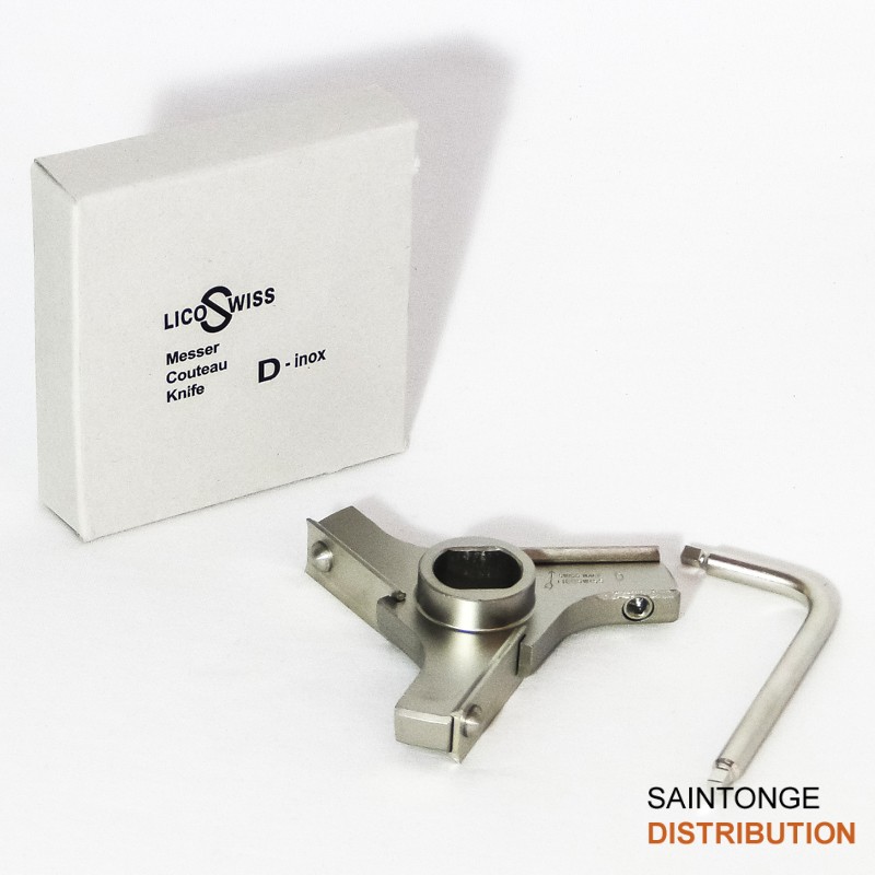 Saintonge Consommables Couteau Lico Swiss D114 hachoir 3 ailes