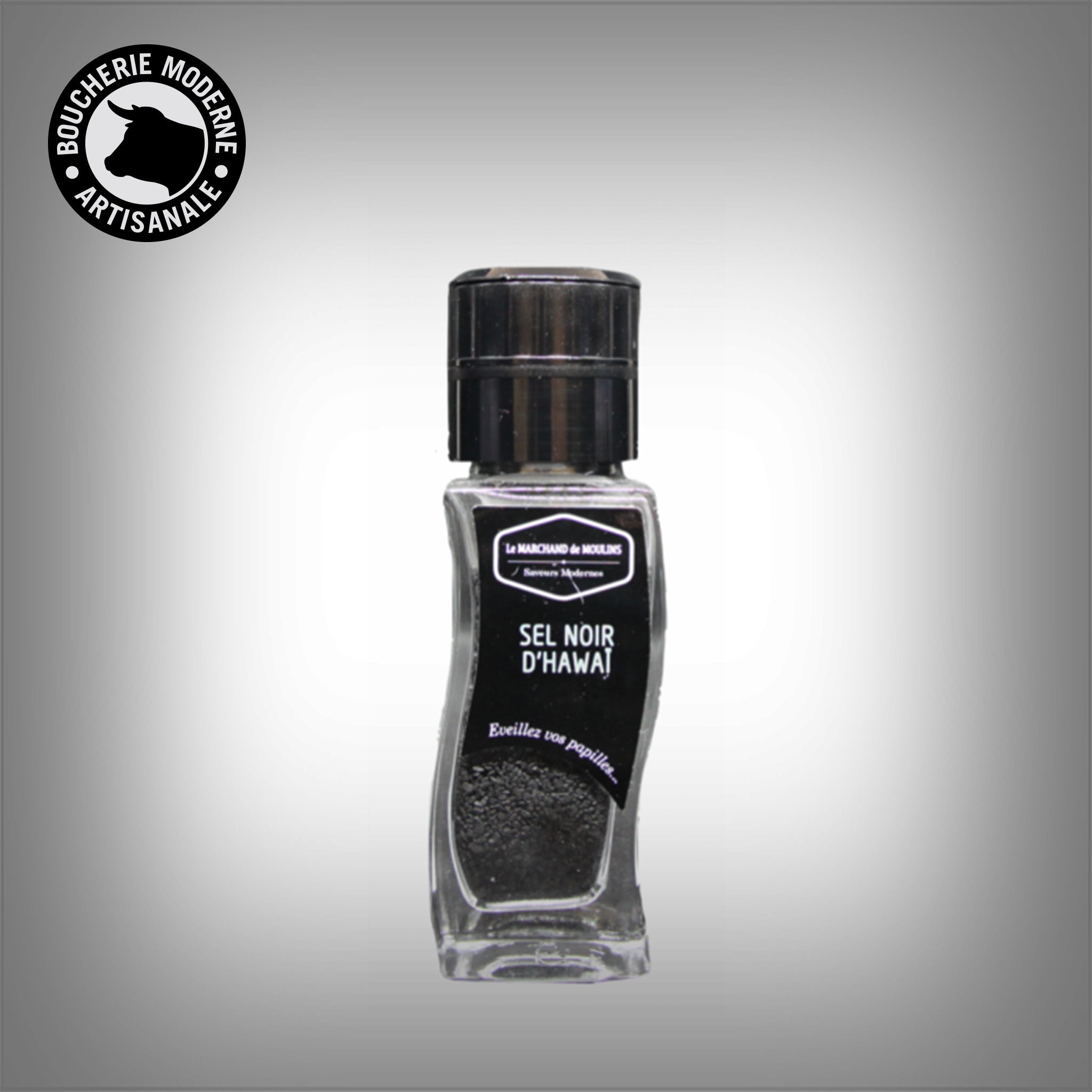 Boucherie Moderne ÉPICERIE moulin sel noir d’Hawaï 85g