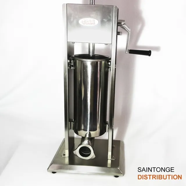 Saintonge Matériel Poussoir vertical inox 5L 4 canules