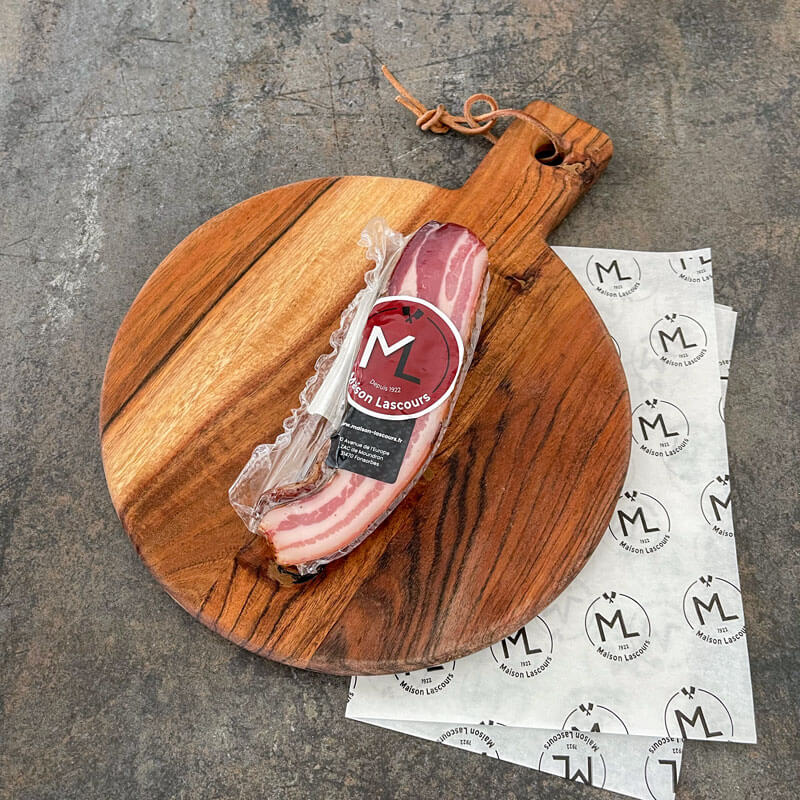 Maison Lascours Ventrèche Séchée Pyrénées Lardons 200g