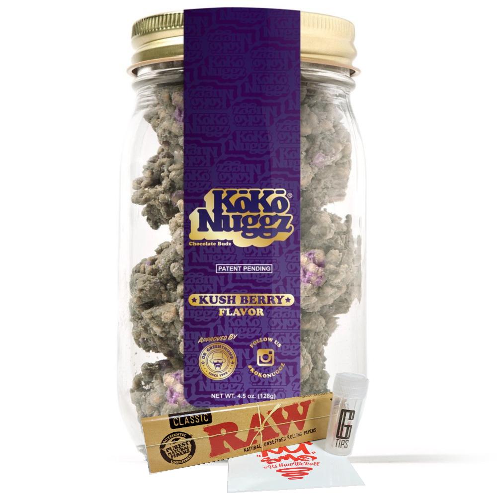 Koko Nuggz Cali Sweets chocolat riz soufflé + papers