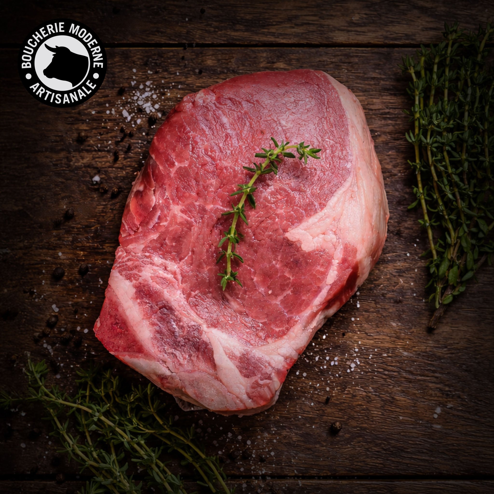 Boucherie Moderne Bœuf L-Bone Hereford viande 600g maturée