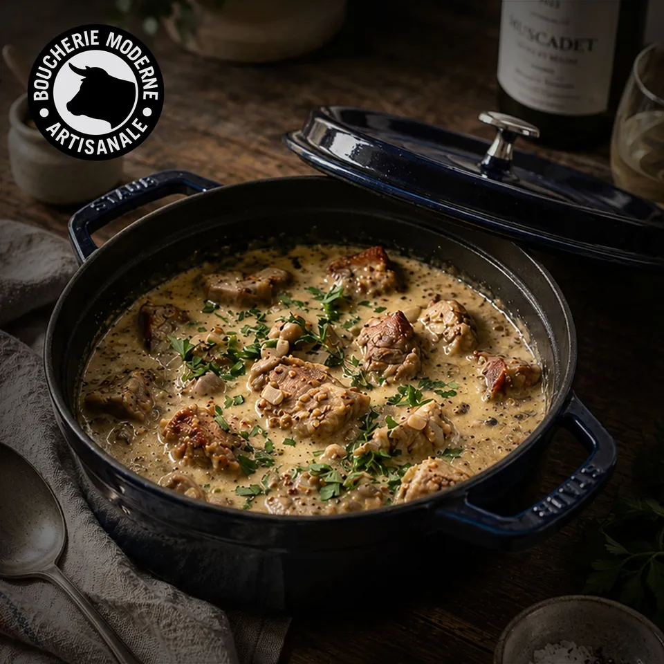 Boucherie Moderne Épicerie Sauté Porc Moutarde 500g