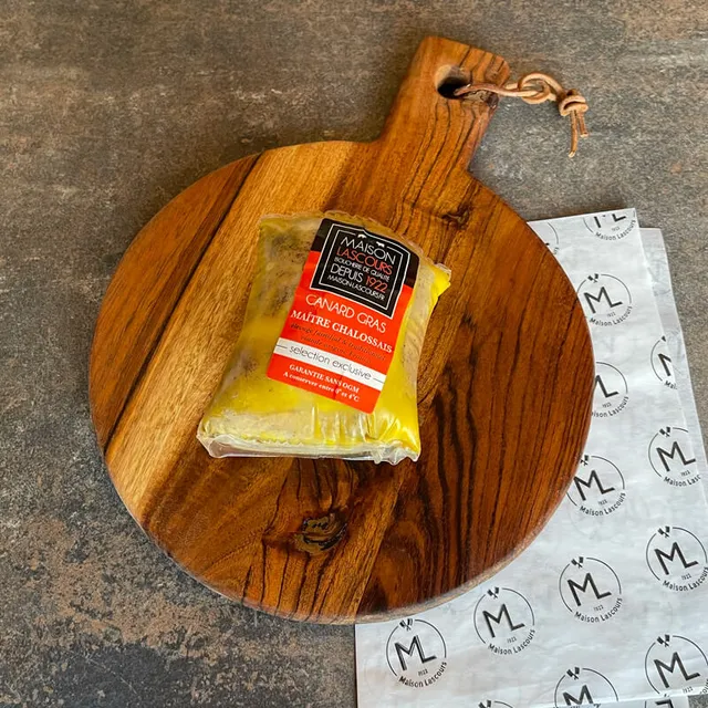 Maison Lascours Foie Gras Canard Entier Mi-Cuit 400g