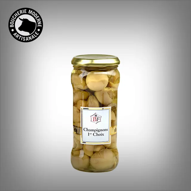 Boucherie Moderne ÉPICERIE Champignons de Paris 320g entiers