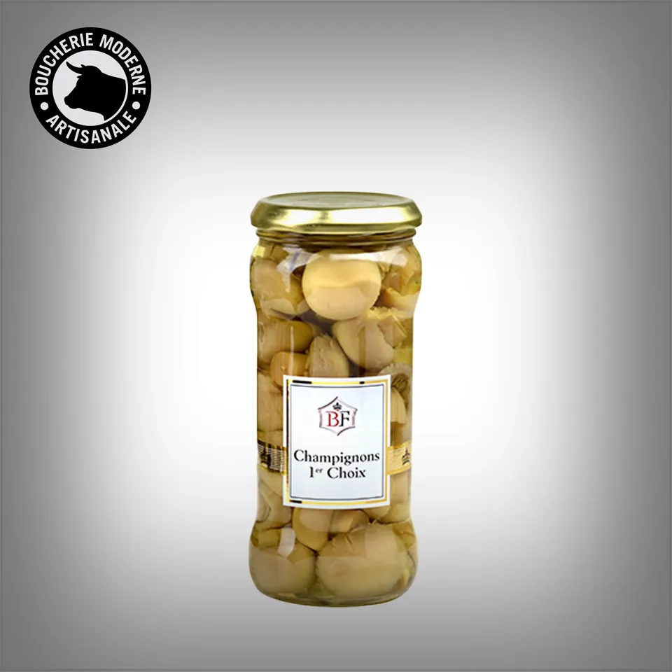Boucherie Moderne ÉPICERIE Champignons de Paris 320g entiers