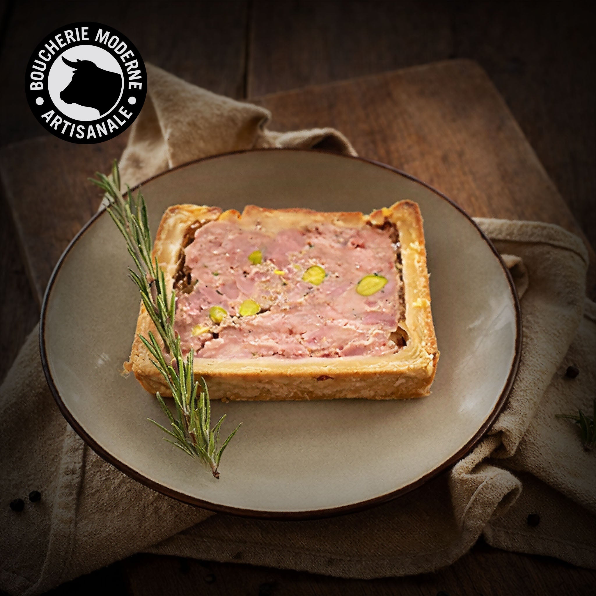 Boucherie Moderne Charcut’ Pâté croûte volaille de Bresse pâté 200g