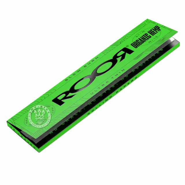 ROOR Organic Hemp King Size Slim feuilles à rouler 32 feuilles