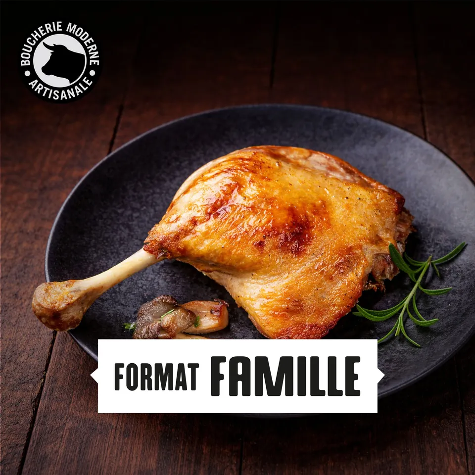 Boucherie Moderne VOLAILLE 10 Cuisses de canard confites famille
