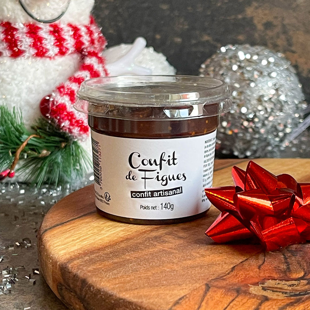 Maison Lascours Épicerie Fine Confit de figues condiment 1 x 140g balsamique