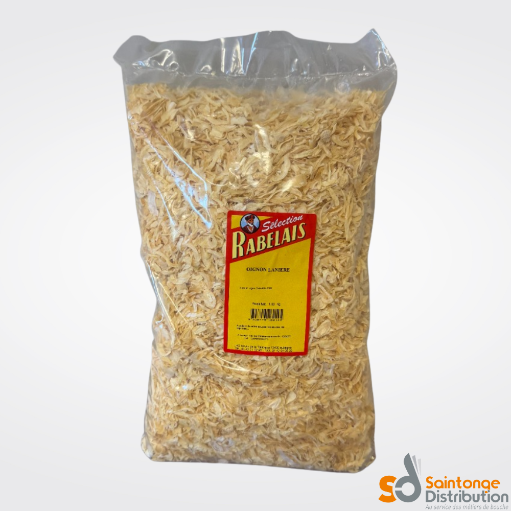 Saintonge Distribution Assaisonnements Oignons en lamelles déshydratés 1 kg