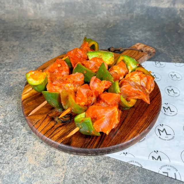 Maison Lascours Brochette de Porc Barbecue viande 4x170g marinée