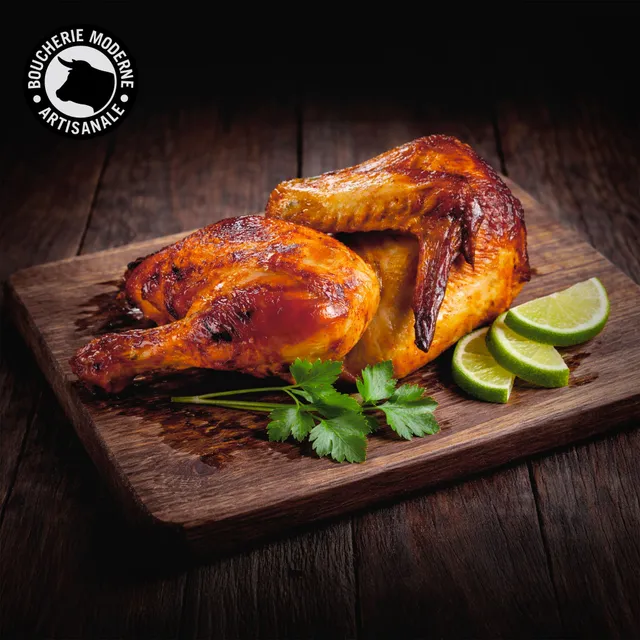 Boucherie Moderne Rôtisserie Demi-poulet rôti 500g fermier