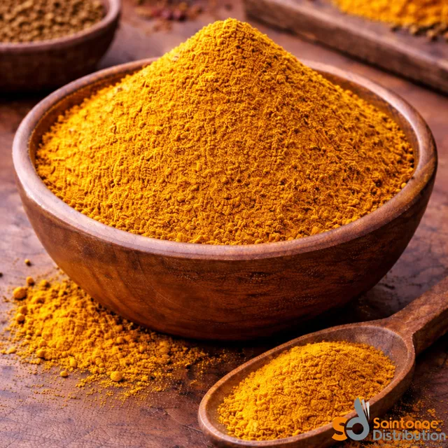 Saintonge Assaisonnements Curry Sélection poudre 1kg doré
