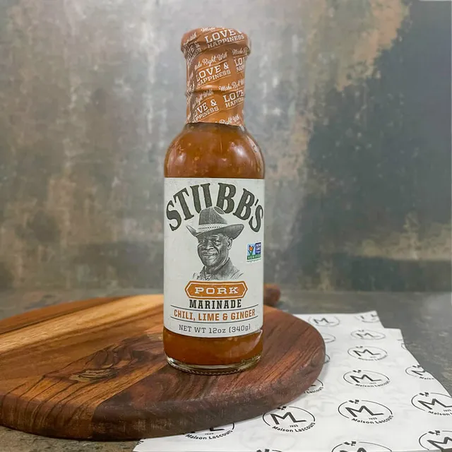 Stubb's Pork Marinade Sauce porc 1 x 340g piment