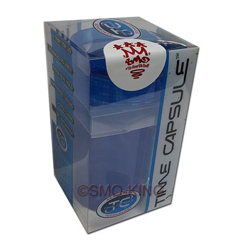 Time Capsule grand pot hermetique bleu etanche anti-odeur