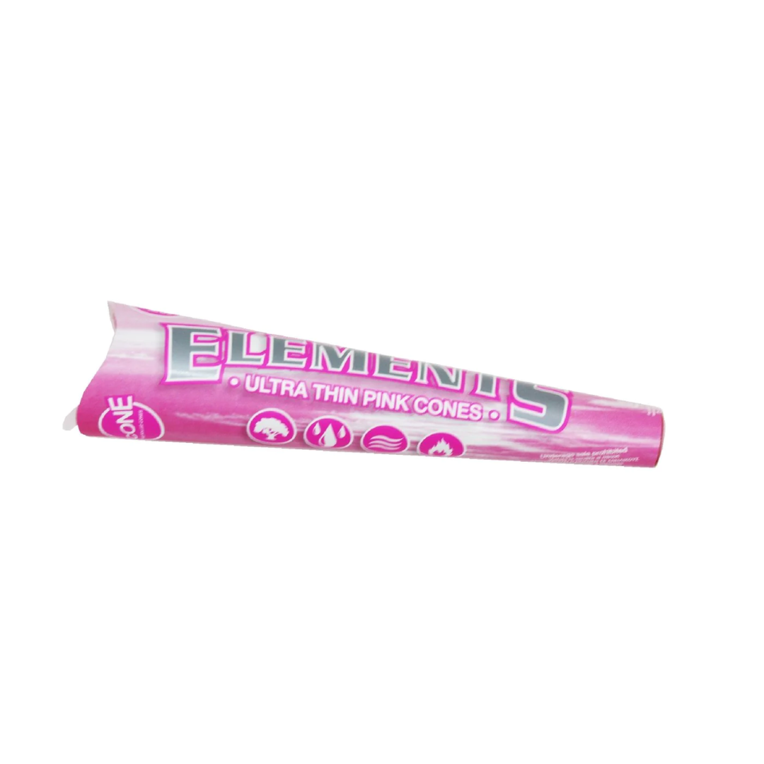 Smo King Rolling Papers cônes riz roses king size 3 pièces