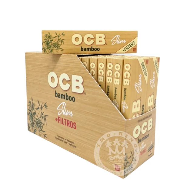 OCB Bamboo King Size Slim feuilles bambou + filtres