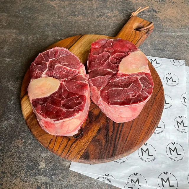 Maison Lascours Jarret de Bœuf tranché avec os 2x300g