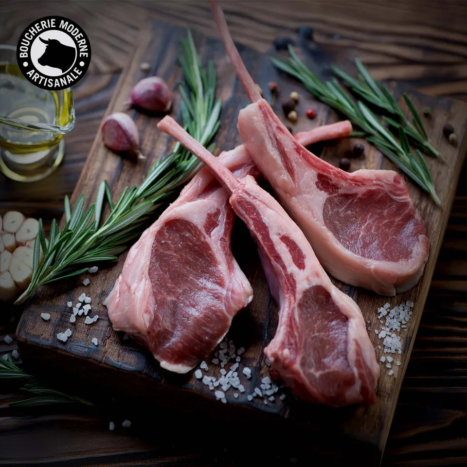 Boucherie Moderne Côte Première agneau 130g carré fondant