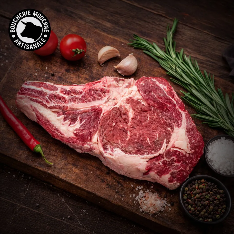 Boucherie Moderne Bœuf Entrecôte Angus Maturée 600g Persillée