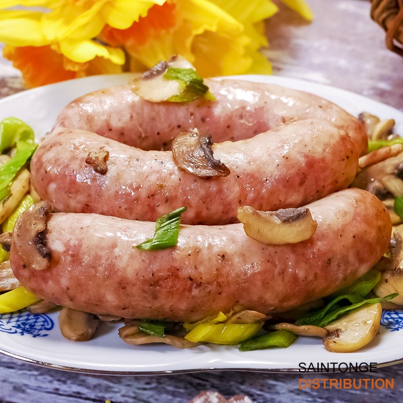 Saintonge Assaisonnements Saucisse Fraîche Provençale 554 2kg herbes