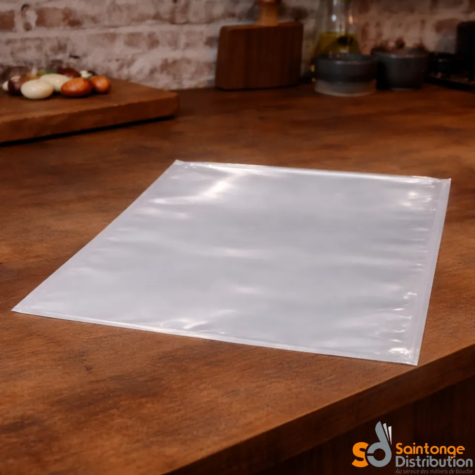 Emballages Sacs sous-vide 300x300mm 90 microns machine cloche