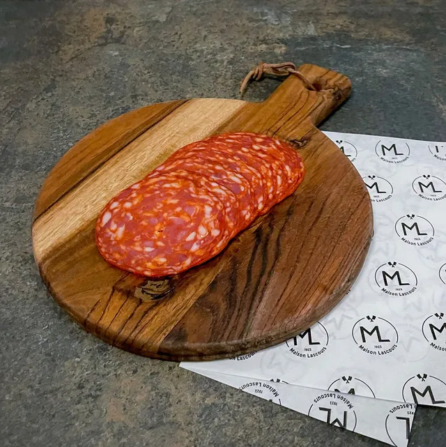 Maison Lascours Chorizo Doux charcuterie 100g paprika porc