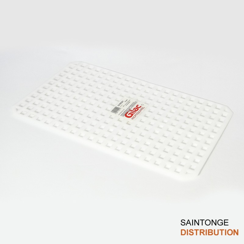 Gilac Grille pour bac 8L blanc 420x270 mm PEHD