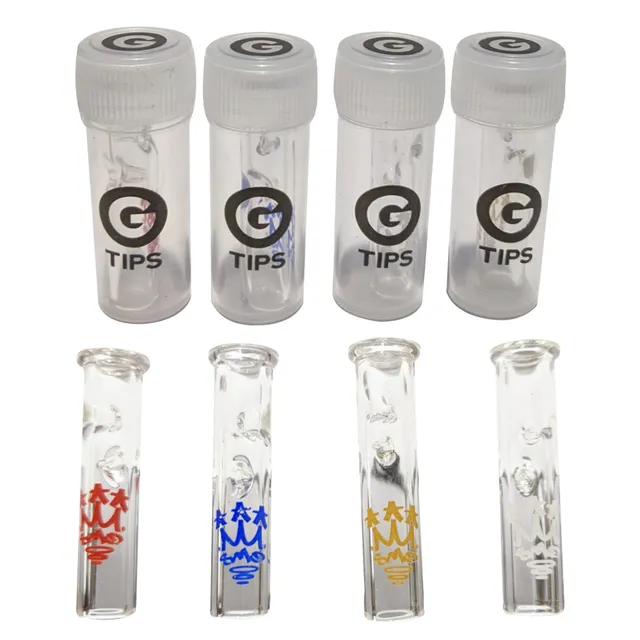 G Tips SMO Colourway embouts verre tête ronde 34 mm