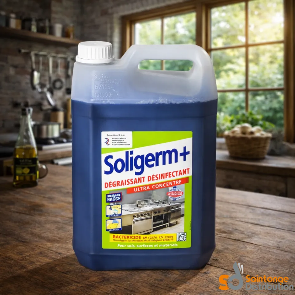 Saintonge Soligerm+ dégraissant désinfectant 5 L concentré