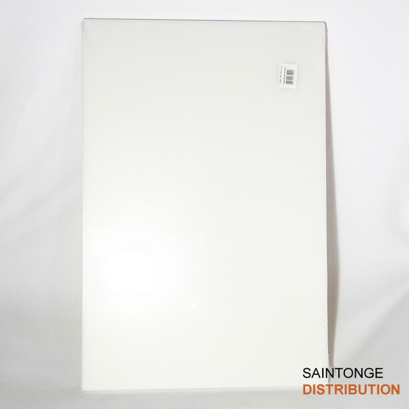 Saintonge Consommables Planche à découper 40x30 cm PEHD blanc