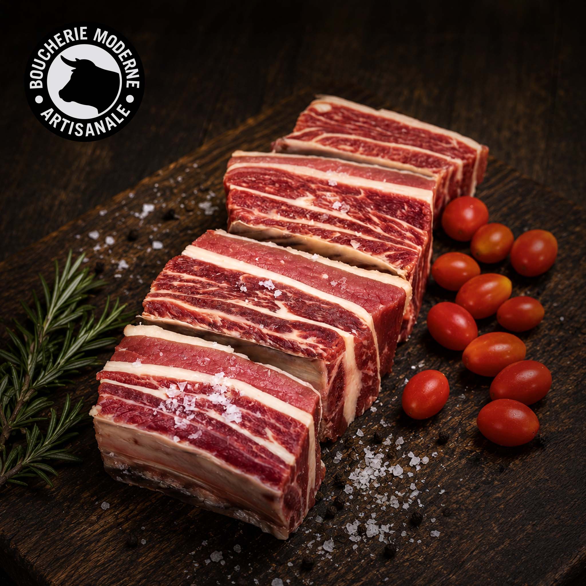 Boucherie Moderne BŒUF Plat de côte sans os bœuf 500g à mijoter