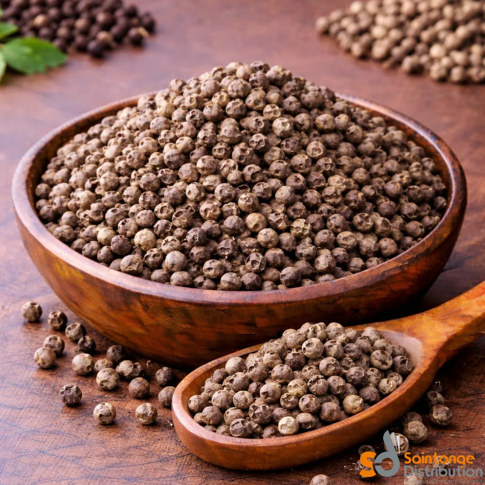 Saintonge Distribution poivre gris en grains 1kg pro